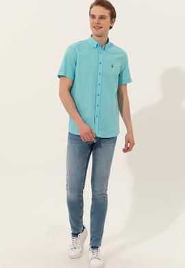 Erkek Açık Mavi Jean Pantolon - 50247659026