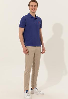 Erkek Mavi Basic Tişört - 50248548187