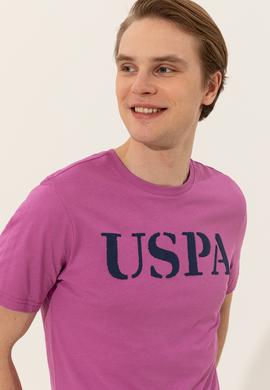 Erkek Menekşe Basic Bisiklet Yaka Tişört - 50248569048