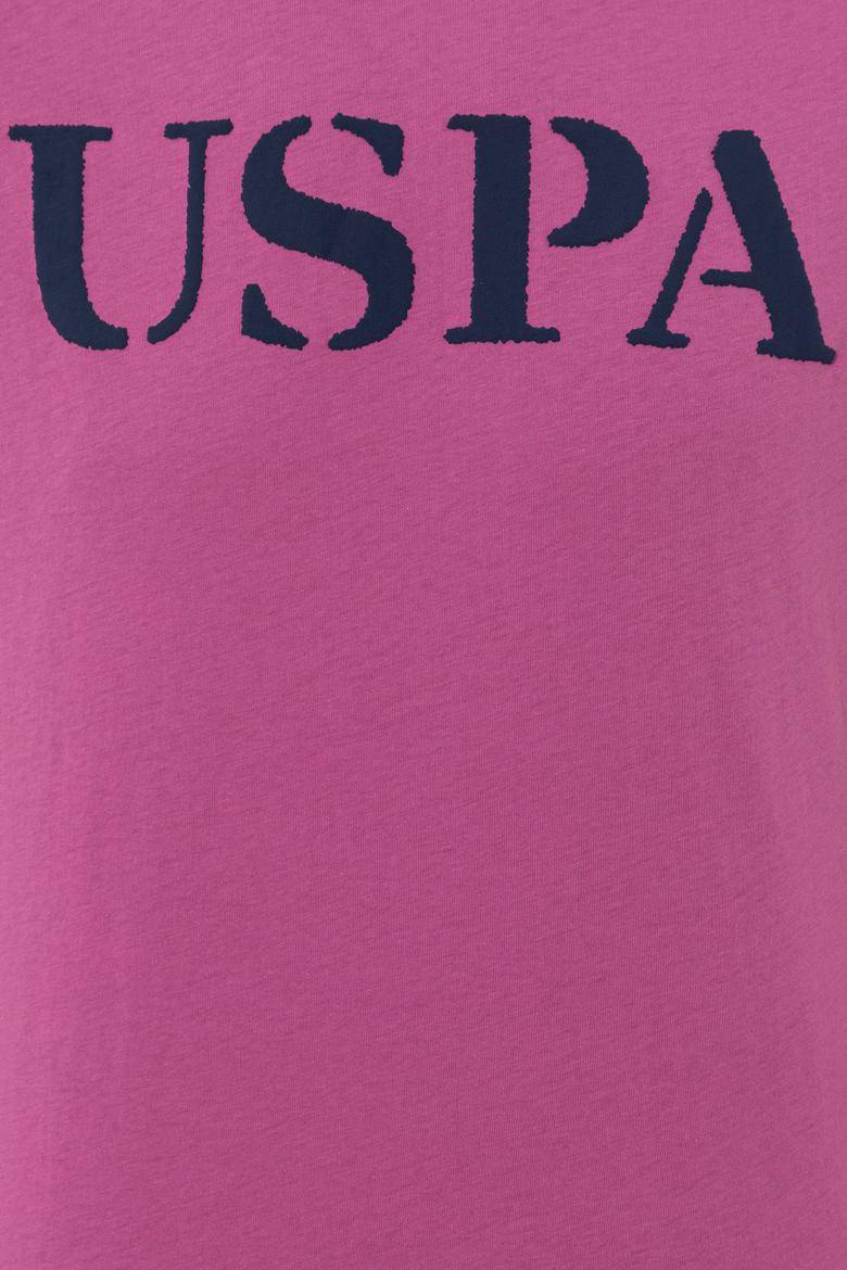 Erkek Menekşe Basic Bisiklet Yaka Tişört - 50248569048