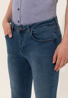 Erkek Mavi Denim Pantolon - 50250394003