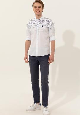 Erkek Lacivert Denim Pantolon - 50247256051