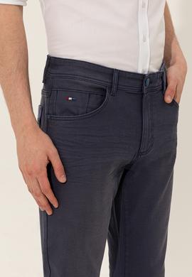 Erkek Lacivert Denim Pantolon - 50247256051