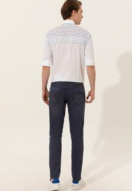 Erkek Lacivert Denim Pantolon - 50247256051