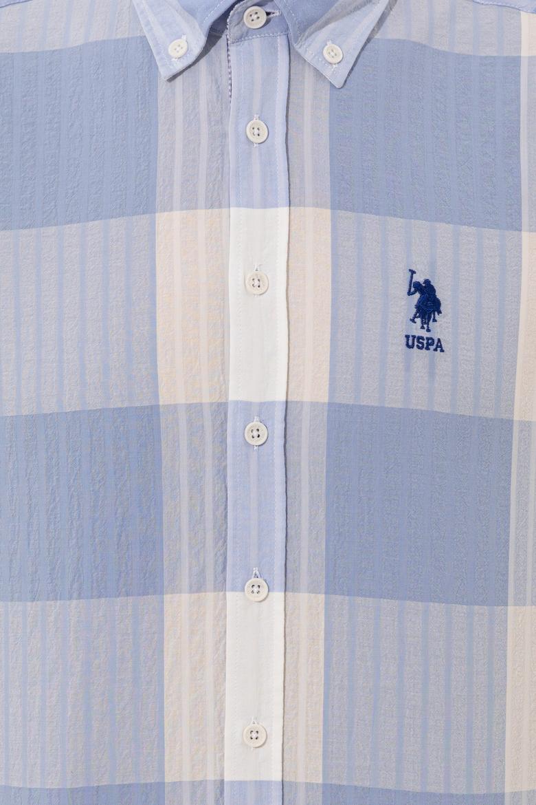 Erkek Mavi Uzun Kollu Gömlek - 50248204006