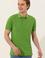 Erkek Yeşil Polo Yaka T-Shirt Basic