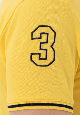 Erkek Açık Sarı Basic Polo Yaka Tişört - 50249145009