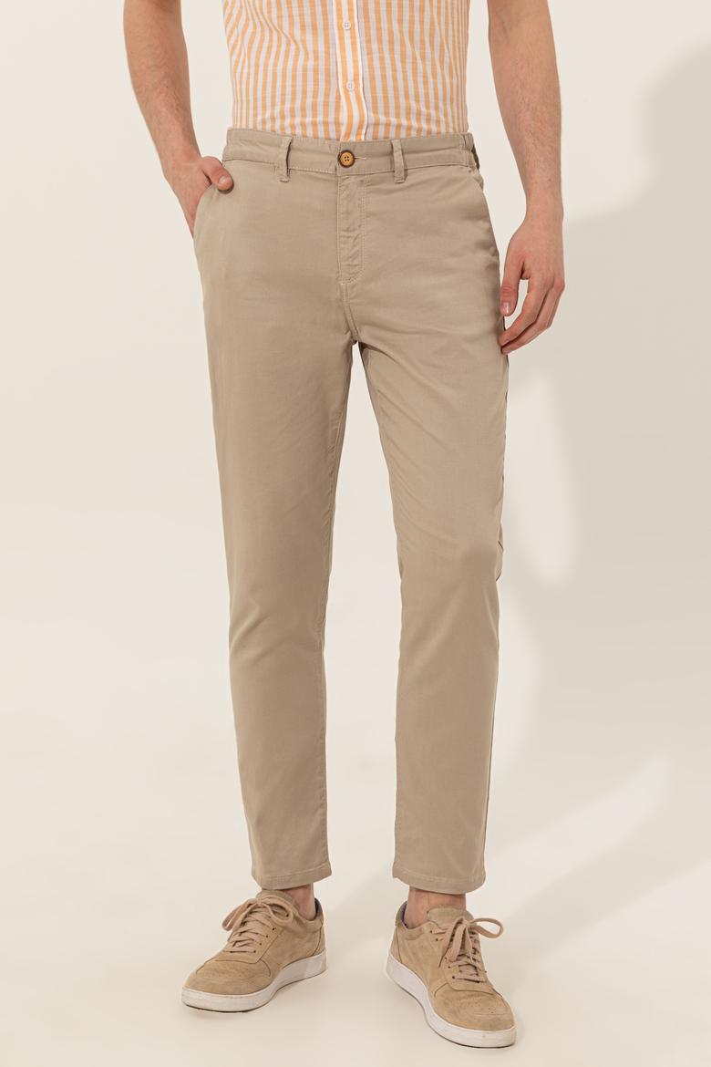 Erkek Haki Kanvas Pantolon - 50246104026