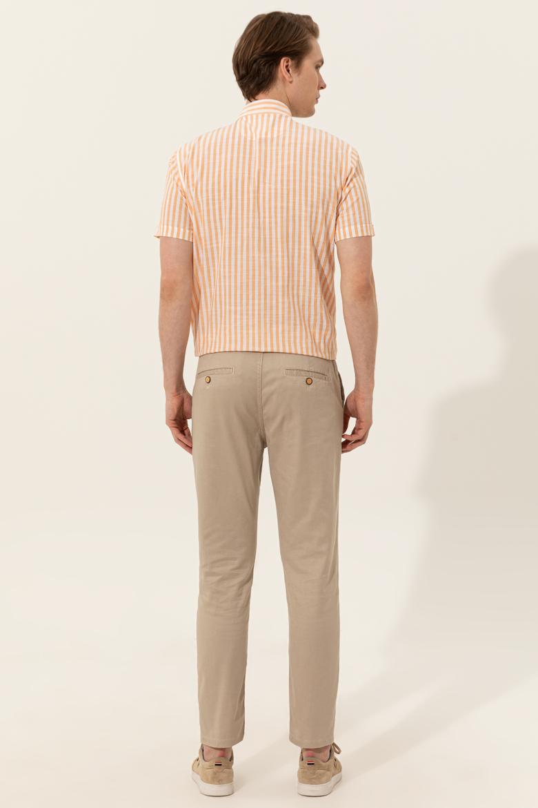 Erkek Haki Kanvas Pantolon - 50246104026
