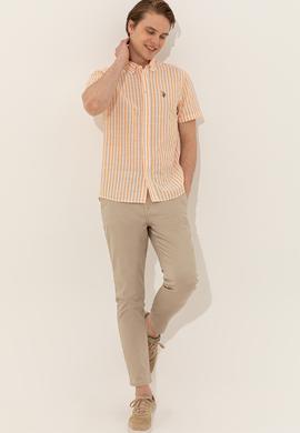 Erkek Haki Kanvas Pantolon - 50246104026