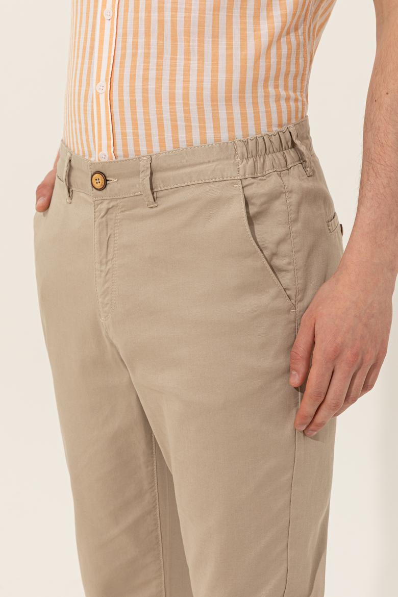 Erkek Haki Kanvas Pantolon - 50246104026