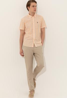 Erkek Haki Kanvas Pantolon - 50246104026