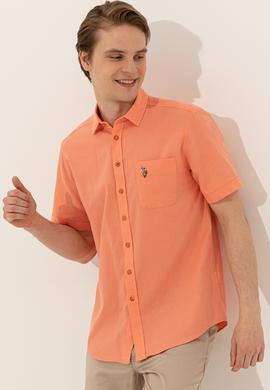 Erkek Somon Gömlek Kısakol - 50249523077