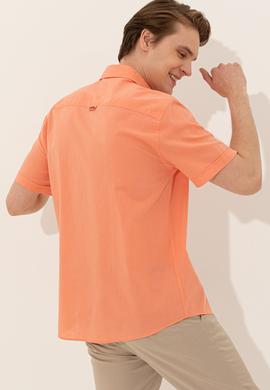 Erkek Somon Gömlek Kısakol - 50249523077