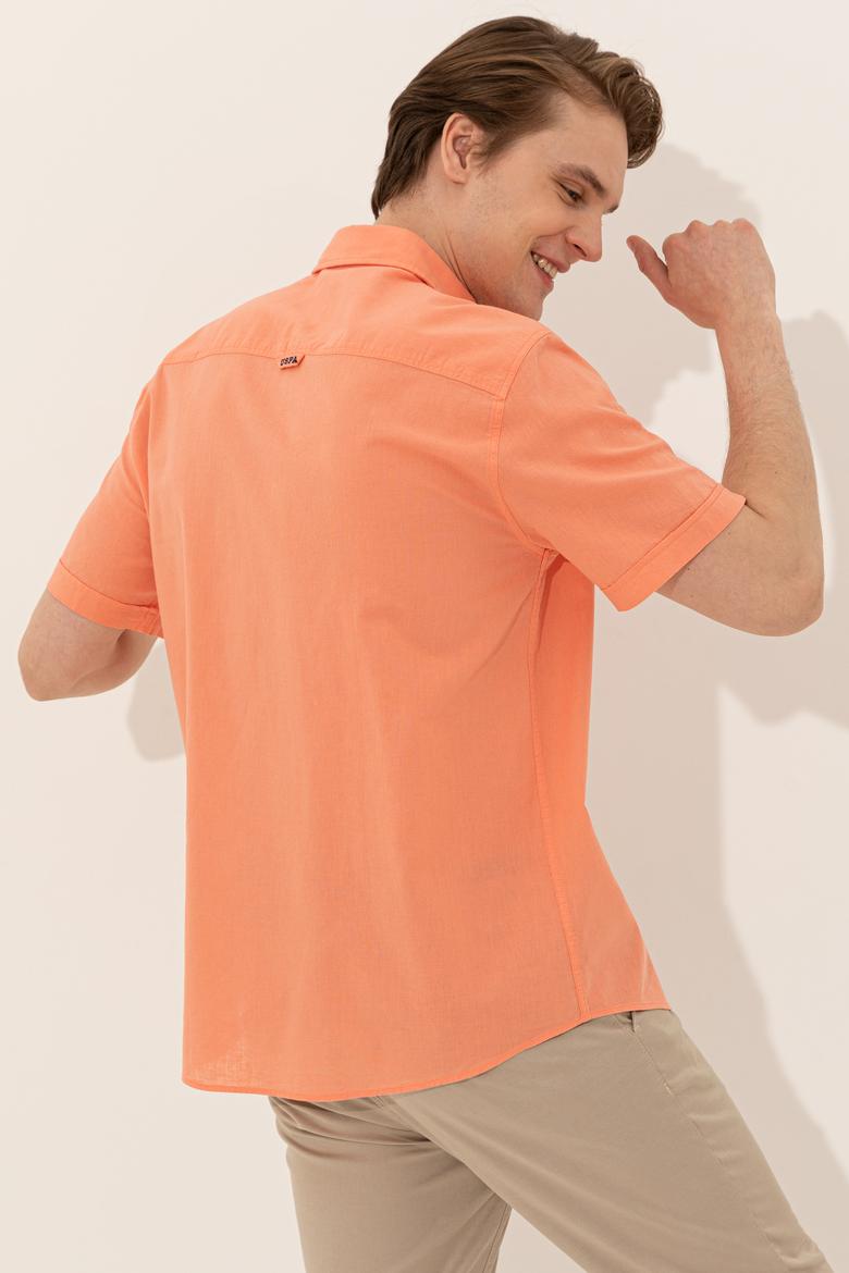 Erkek Somon Gömlek Kısakol - 50249523077