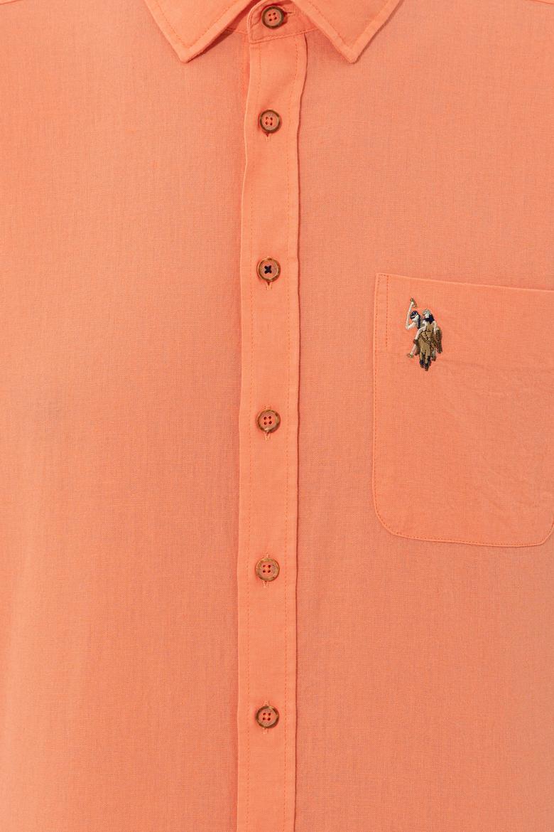 Erkek Somon Gömlek Kısakol - 50249523077