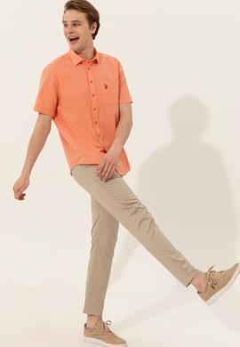 Erkek Somon Gömlek Kısakol - 50249523077