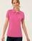 Kadın Pembe Basic Polo Yaka Tişört