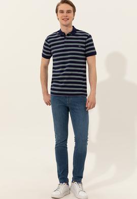 Erkek Mavi Jean Pantolon - 50250391027