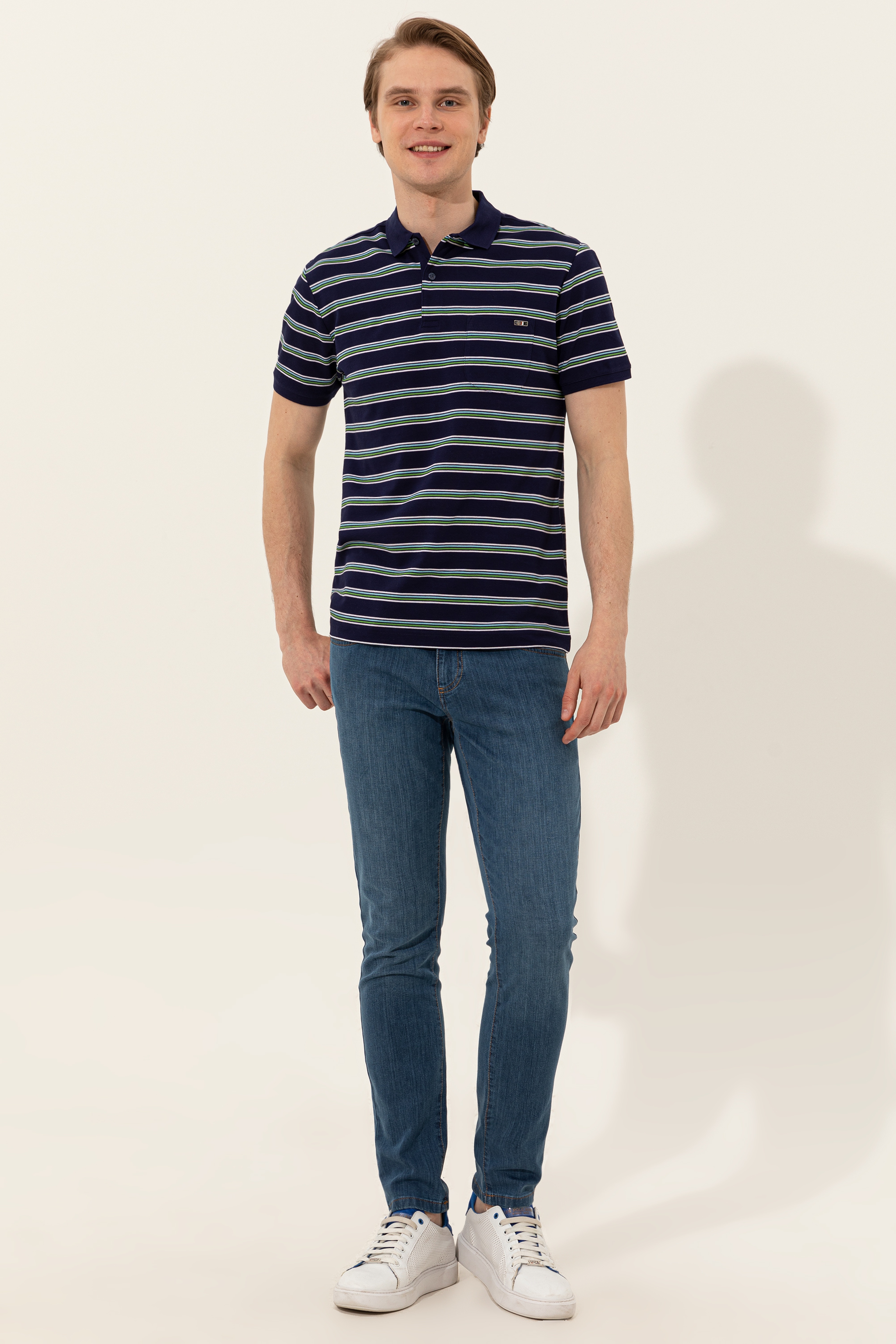 Erkek Mavi Jean Pantolon - Image 3