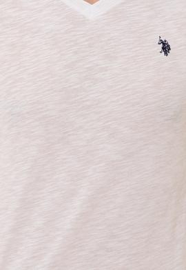 Erkek Beyaz Basic Tişört - 50249151007