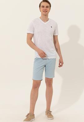 Erkek Beyaz Basic Tişört - 50249151007