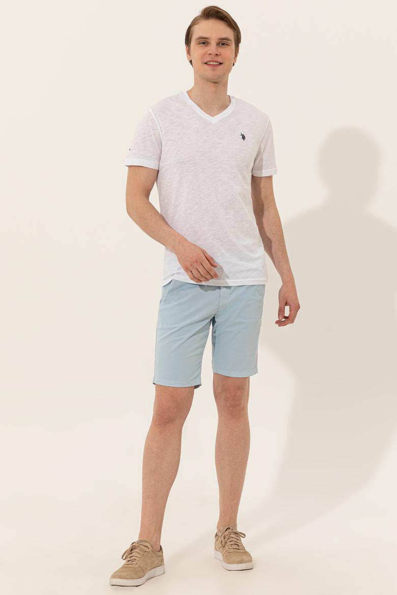 Erkek Beyaz Basic Tişört - 50249151007