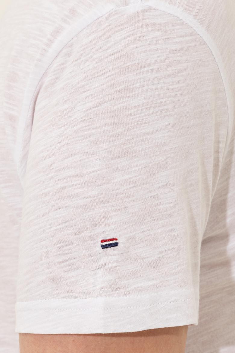 Erkek Beyaz Basic Tişört - 50249151007