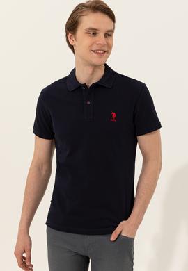 Erkek Koyu Lacivert Basic Tişört - 50249153300