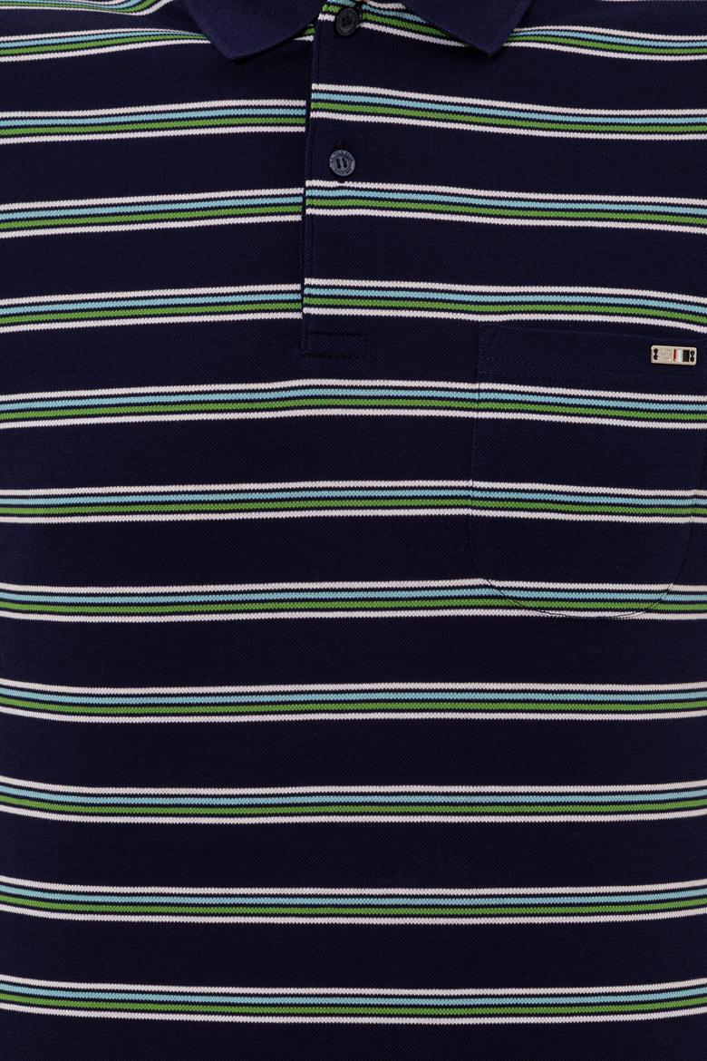 Erkek Lacivert Polo Yaka Tişört - 50249273017