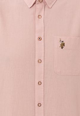 Erkek Pudra Gömlek Kısakol - 50249523053