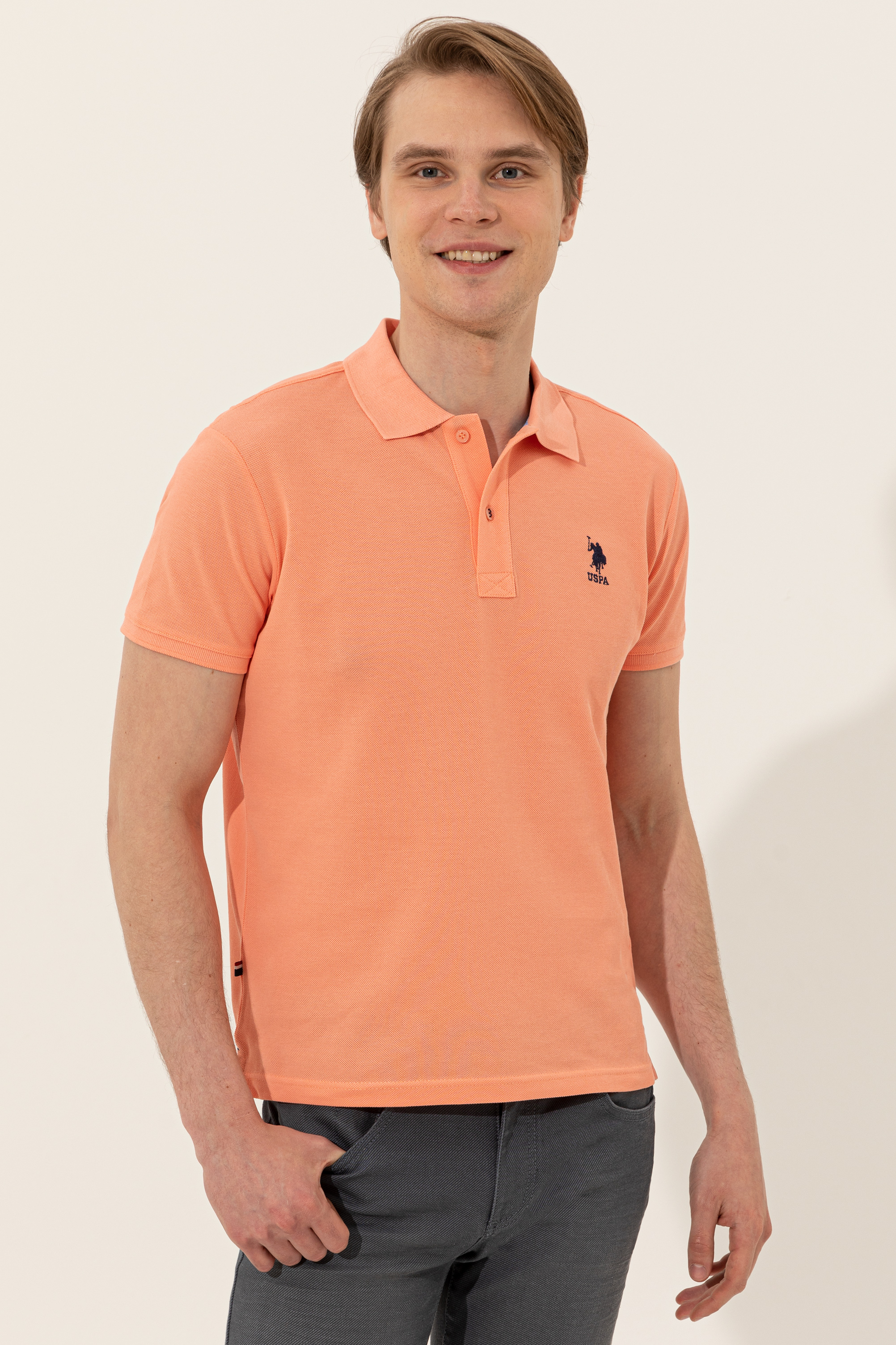 Erkek Somon Basic Tişört - Image 1