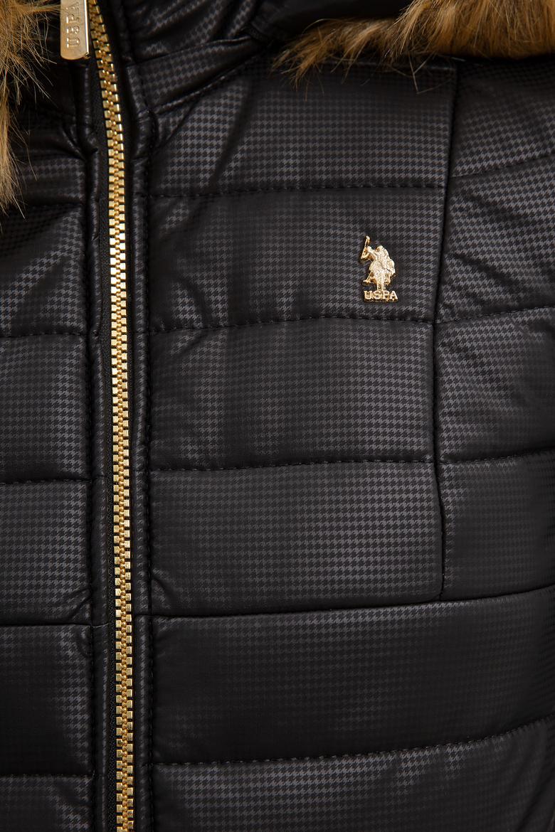 Kadın Siyah Deri Mont Kaban - 50231382001