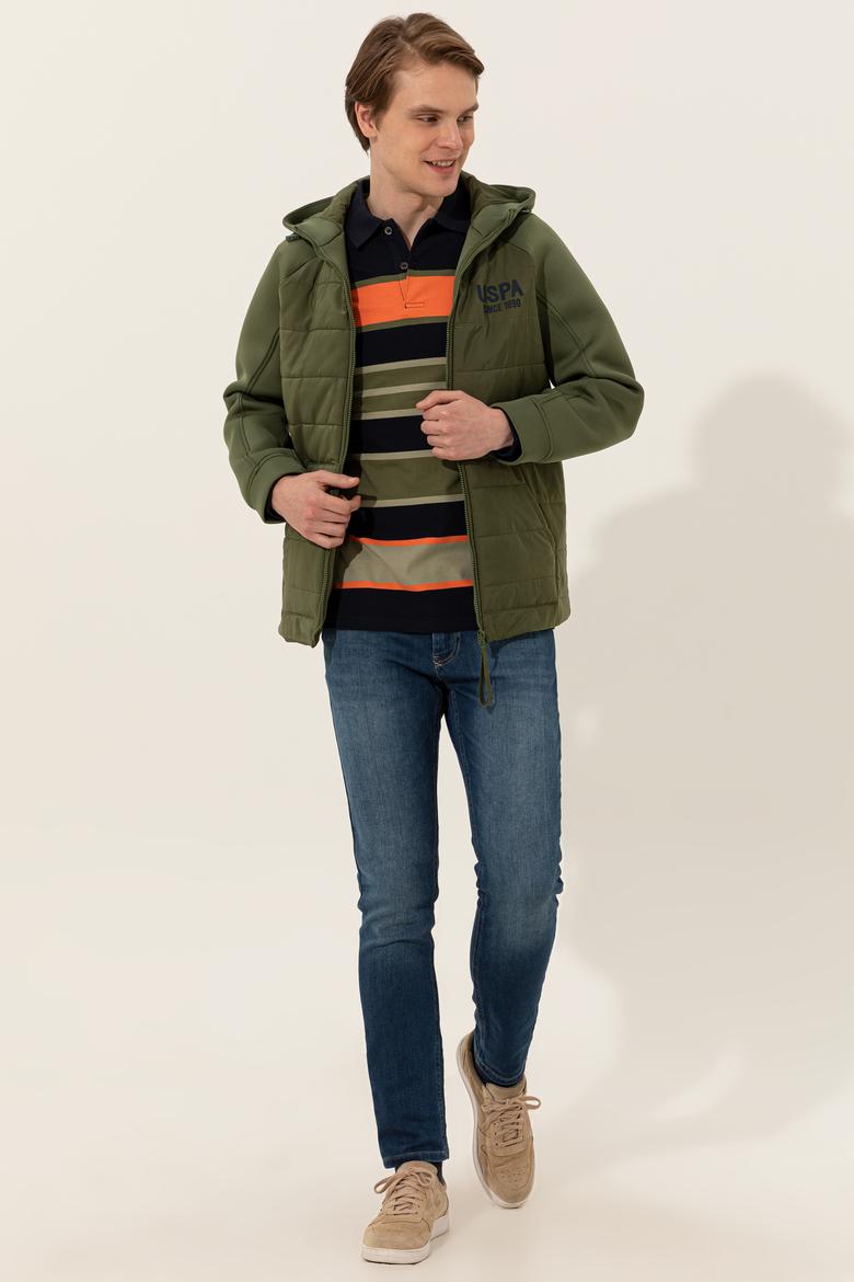 Erkek Haki Örme Hırka - 50236913035