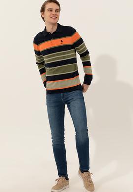 Erkek Lacivert Sweatshirt - 50238097007