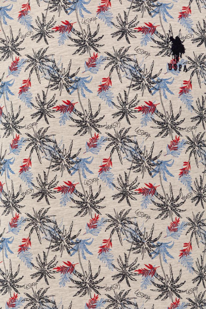 Erkek Krem Melanj Pijama Takımı - 50255892001