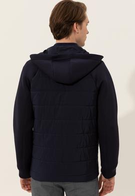 Erkek Lacivert Örme Hırka - 50236913025