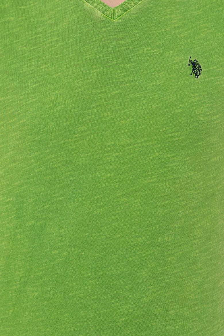 Erkek Yeşil Basic Tişört - 50246848054