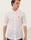 Erkek Beyaz Gömlek Uzunkol Basic