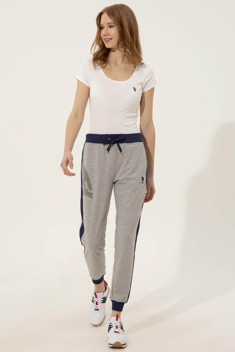 Kadın Gri Melanj Eşofman Altı - 50253137016