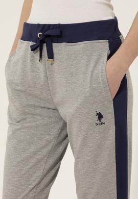 Kadın Gri Melanj Eşofman Altı - 50253137016