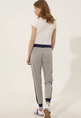 Kadın Gri Melanj Eşofman Altı - 50253137016