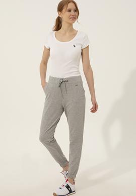 Kadın Gri Melanj Eşofman Altı - 50253136036