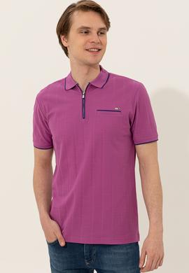 Erkek Menekşe Polo Yaka Tişört - 50248429023