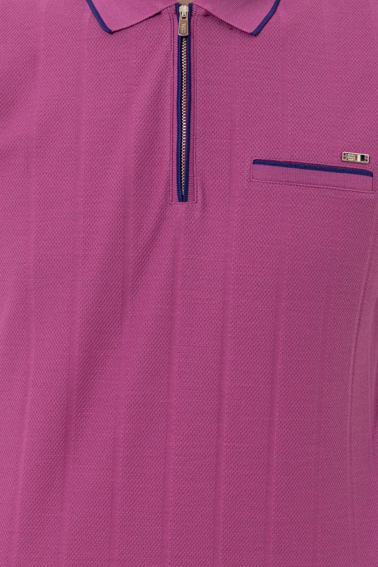 Erkek Menekşe Polo Yaka Tişört - 50248429023