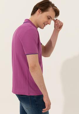 Erkek Menekşe Polo Yaka Tişört - 50248429023