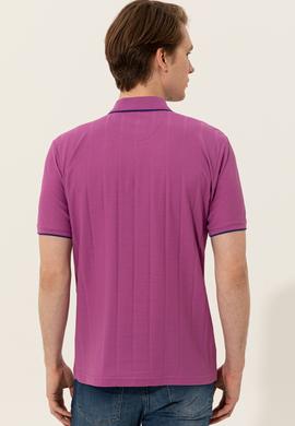 Erkek Menekşe Polo Yaka Tişört - 50248429023