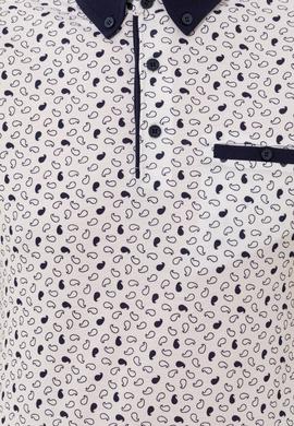 Erkek Beyaz Polo Yaka T-Shirt - 50248573008