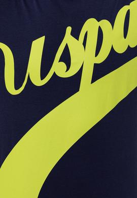 Erkek Lacivert Bisiklet Yaka Tişört - 50248616016