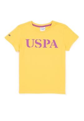 Çocuk Açık Sarı Bisiklet Yaka Tişört - 50251777016